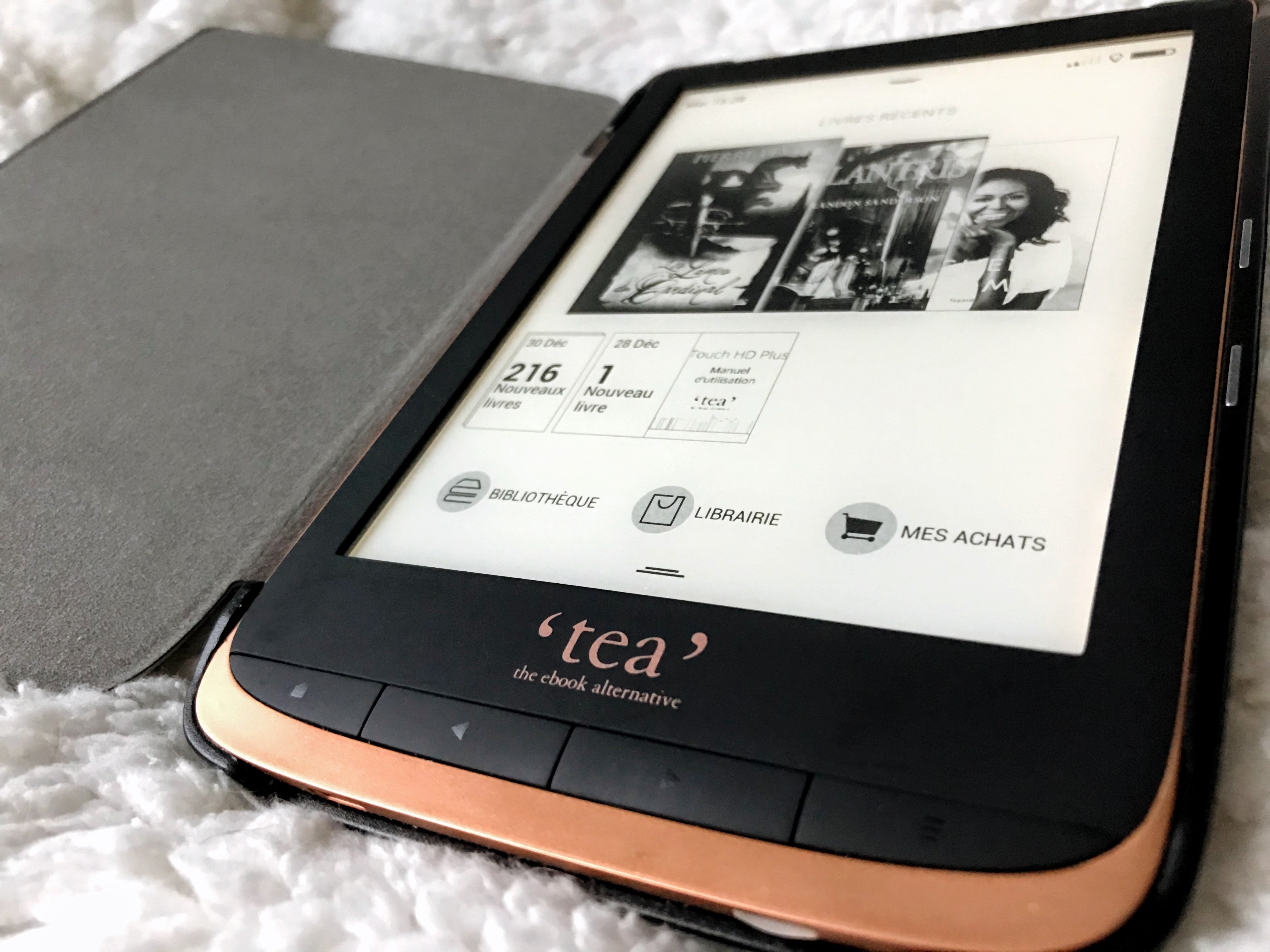 La Touch HD Plus, la liseuse de Vivlio (ex-TEA) qui m'a changé la vie ! –  Parole de Libraire